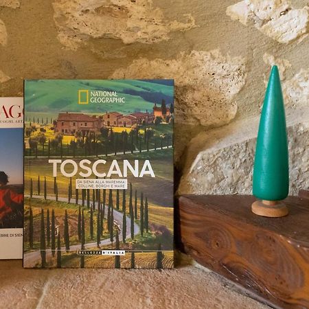 La Stalla De La Costa Asciano Exteriér fotografie